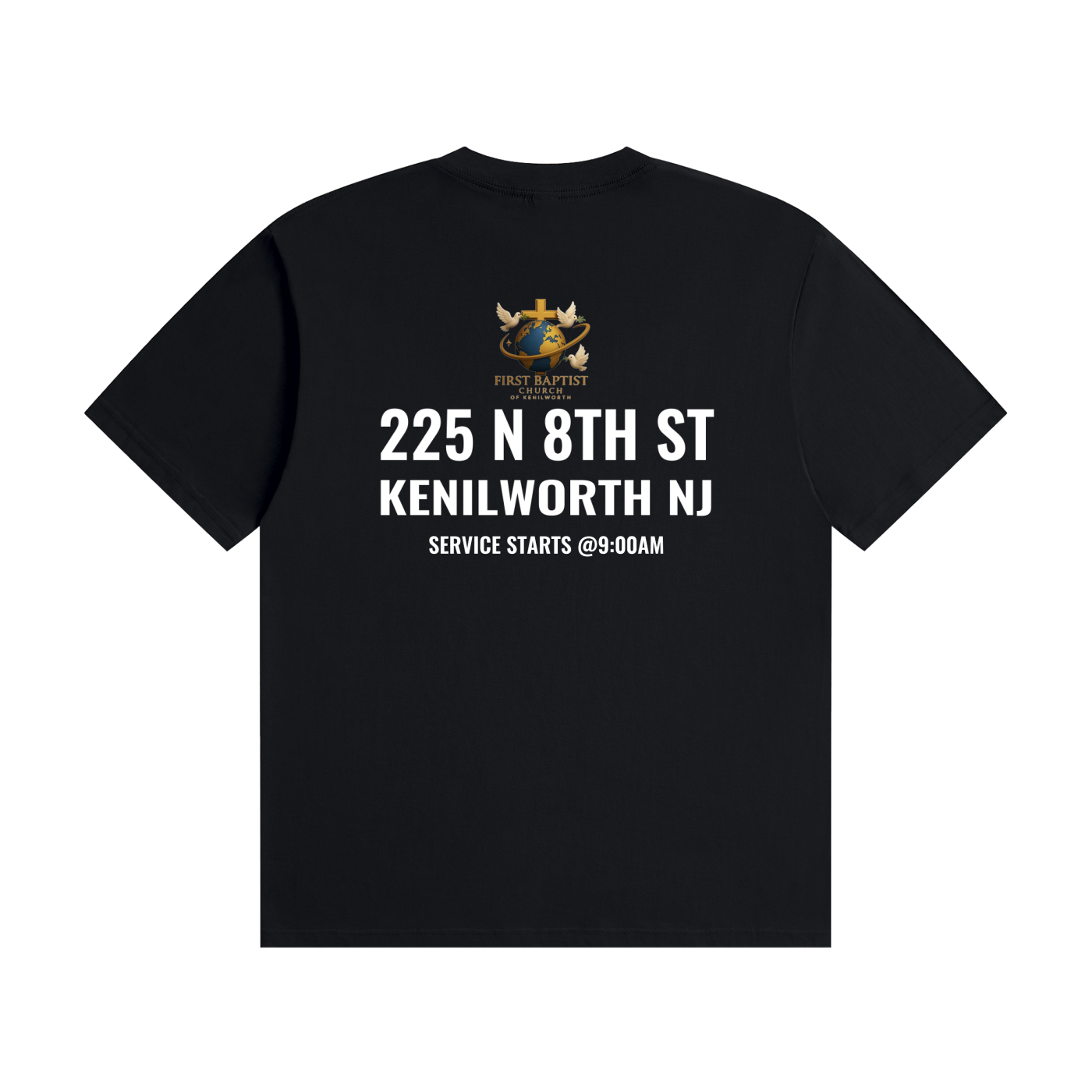 FIRST BAPTIST OF KENILWORTH TEE SHIRT (DARK)