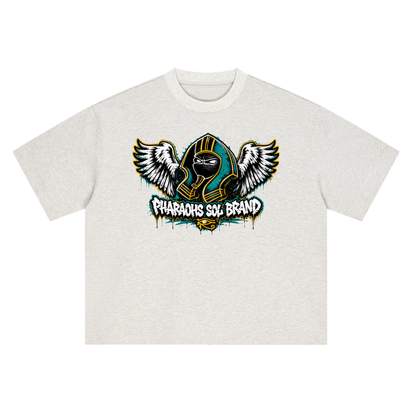 Big Green-Boxy Oversized T-Shirt