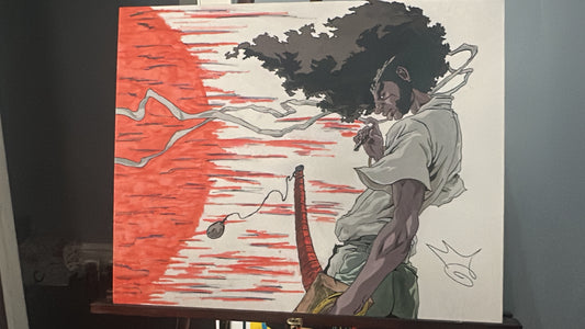 "FADING SUN AFRO"