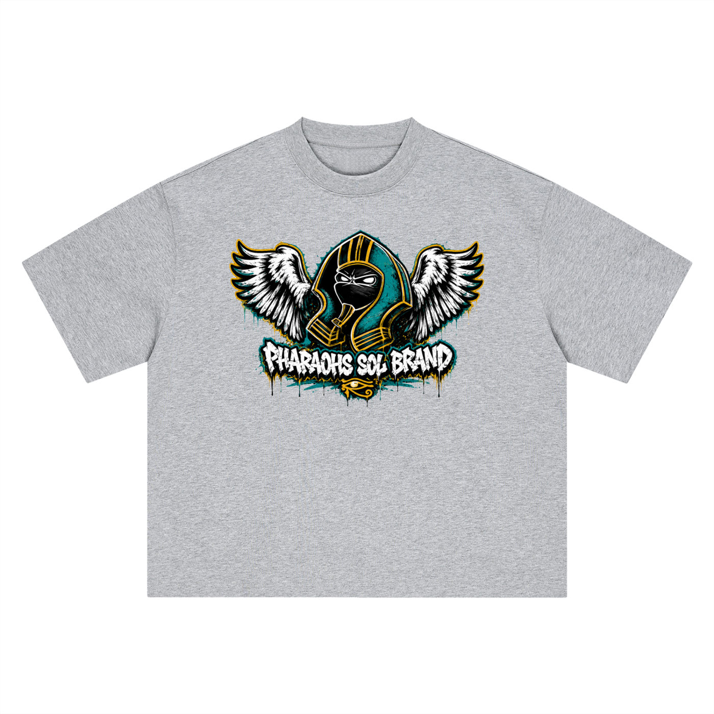 Big Green-Boxy Oversized T-Shirt