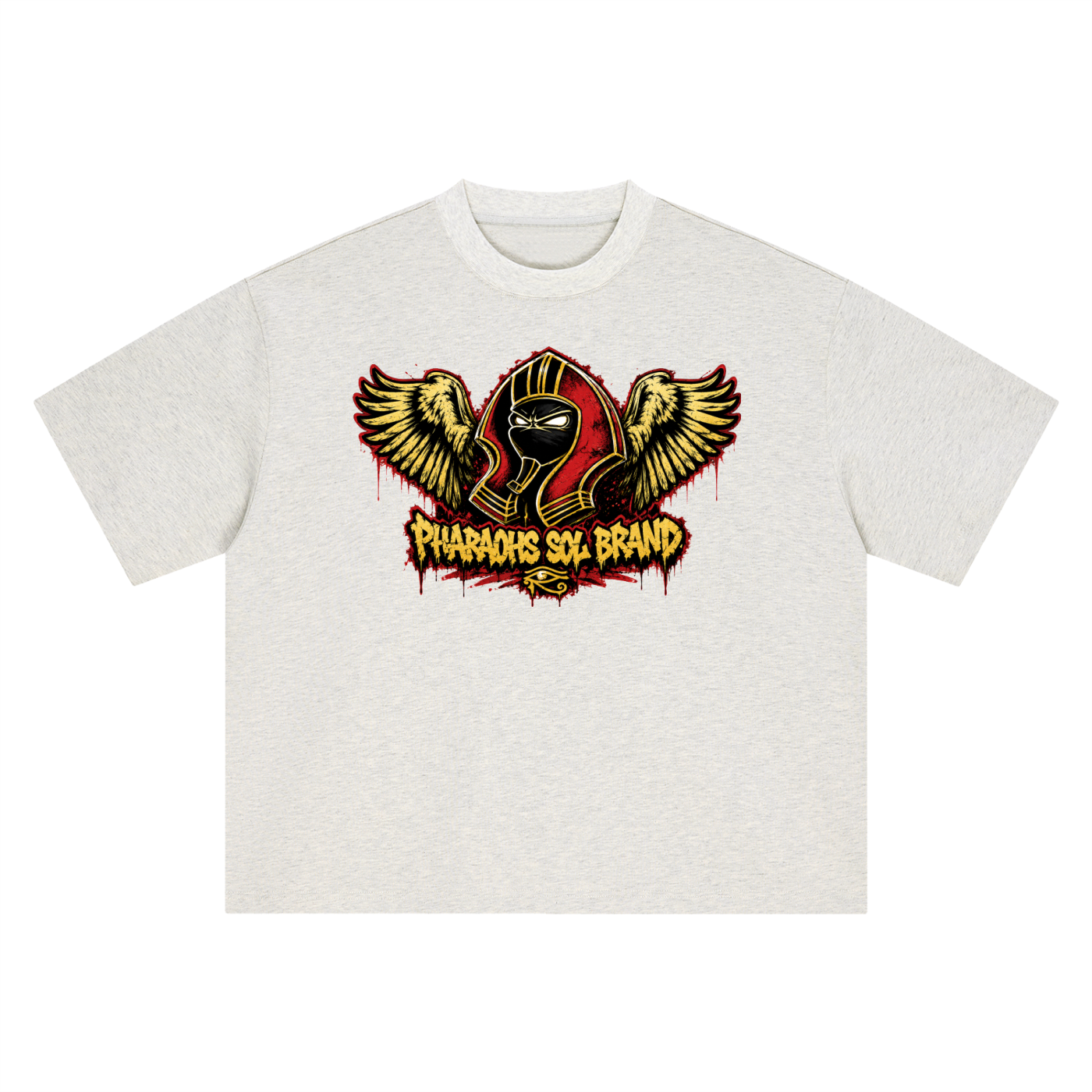 Big Red-Boxy Oversized T-Shirt