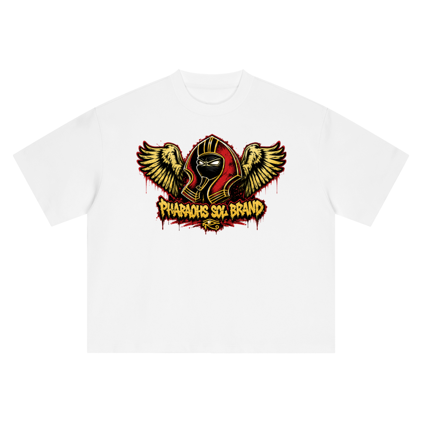 Big Red-Boxy Oversized T-Shirt