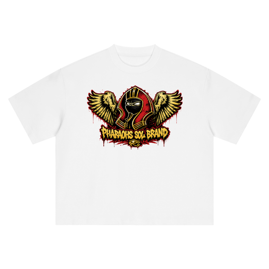 Big Red-Boxy Oversized T-Shirt
